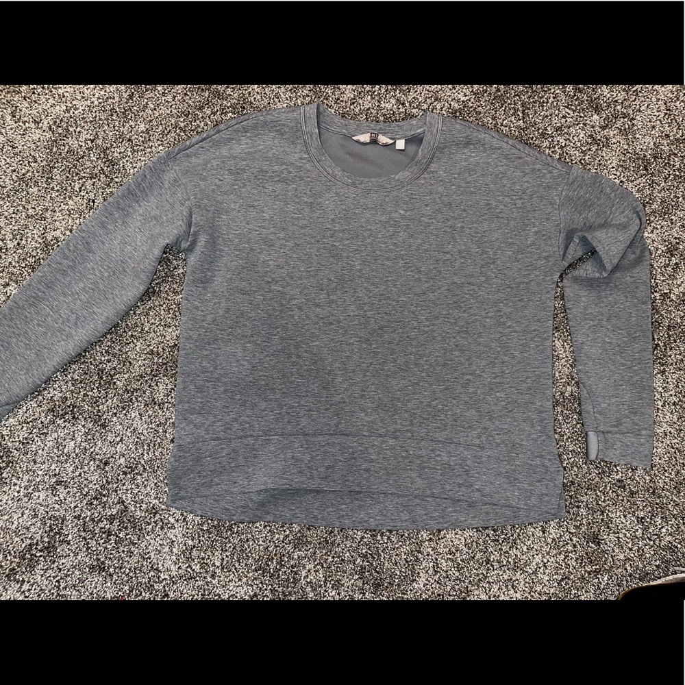 Light Gray Athleta Sweatshirt